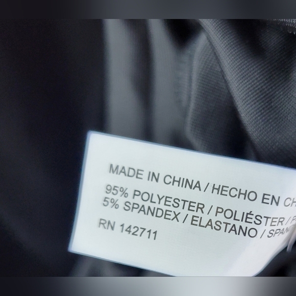 Eloquii Black puffy Sleeves Velvet Dress Plus mini/knee length Women's SZ 24 - Picture 8 of 10